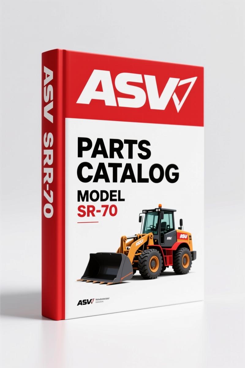 ASV SR-70 2007 Parts Catalog – OEM Factory Parts Identification