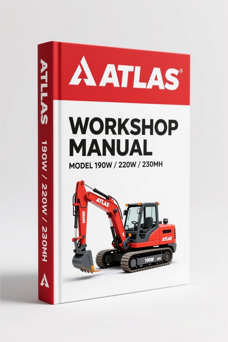 Atlas Copco 190W-270MH 2011 Workshop Manual – 576 Pages