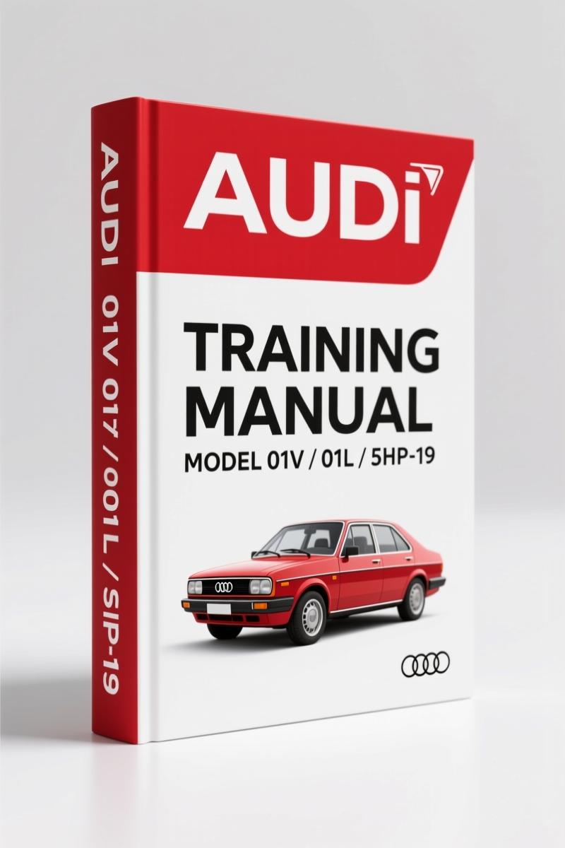 Audi 01V, 01L, 5HP-19, 5HP-24 2000 Training Manual – Factory Diagnostics