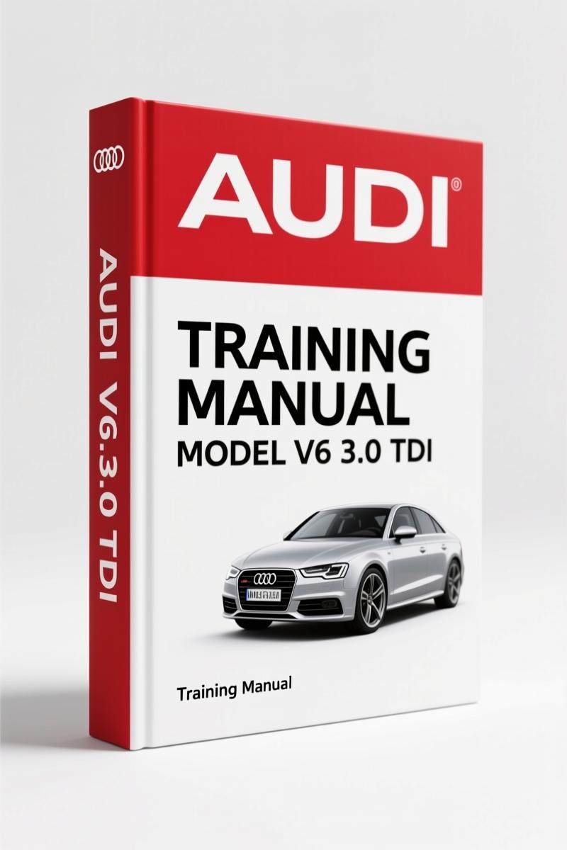 Audi V6 3.0 TDI 2011 Training Manual – Factory DPF & SCR Specs