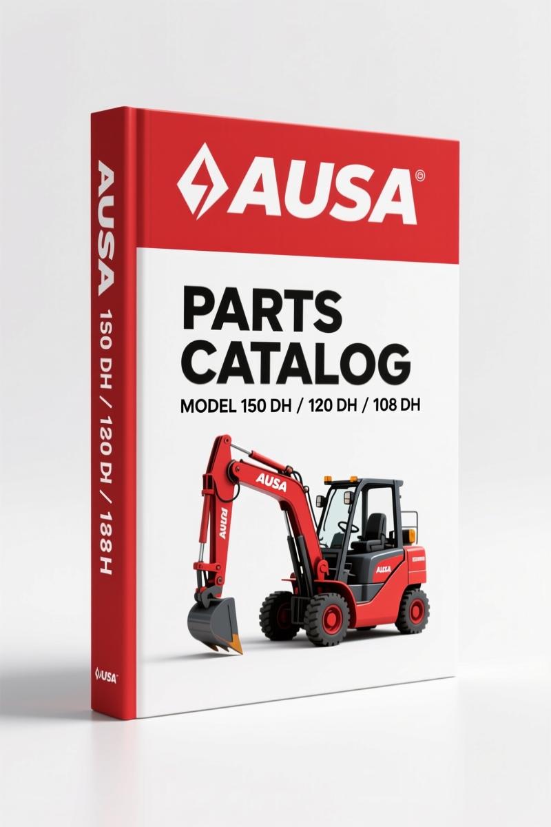 AUSA 150 DH, 120 DH, 108 DH Parts Catalog – 98 Pages OEM