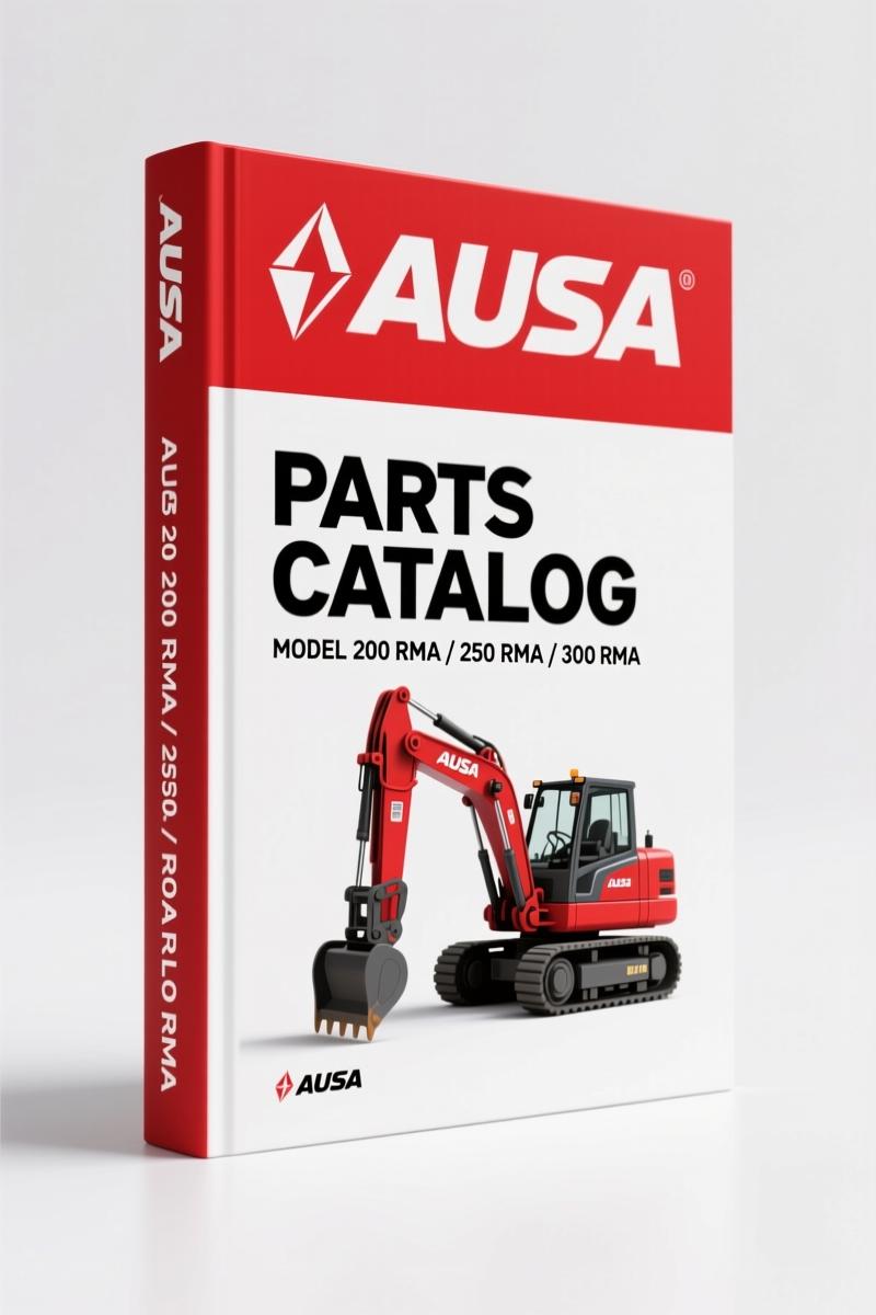 AUSA 200 RMA, 250 RMA, 300 RMA, 200 RHA, 250 RHA Parts Catalog - 84 Pages