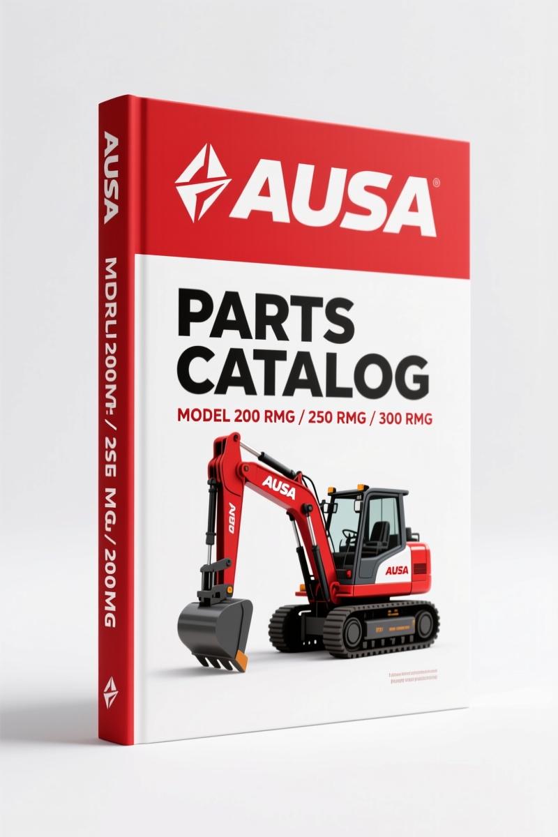 AUSA 200 RMG, 250 RMG, 300 RMG, 200 RHG, 250 RHG Parts Catalog – OEM Exploded-View Diagrams
