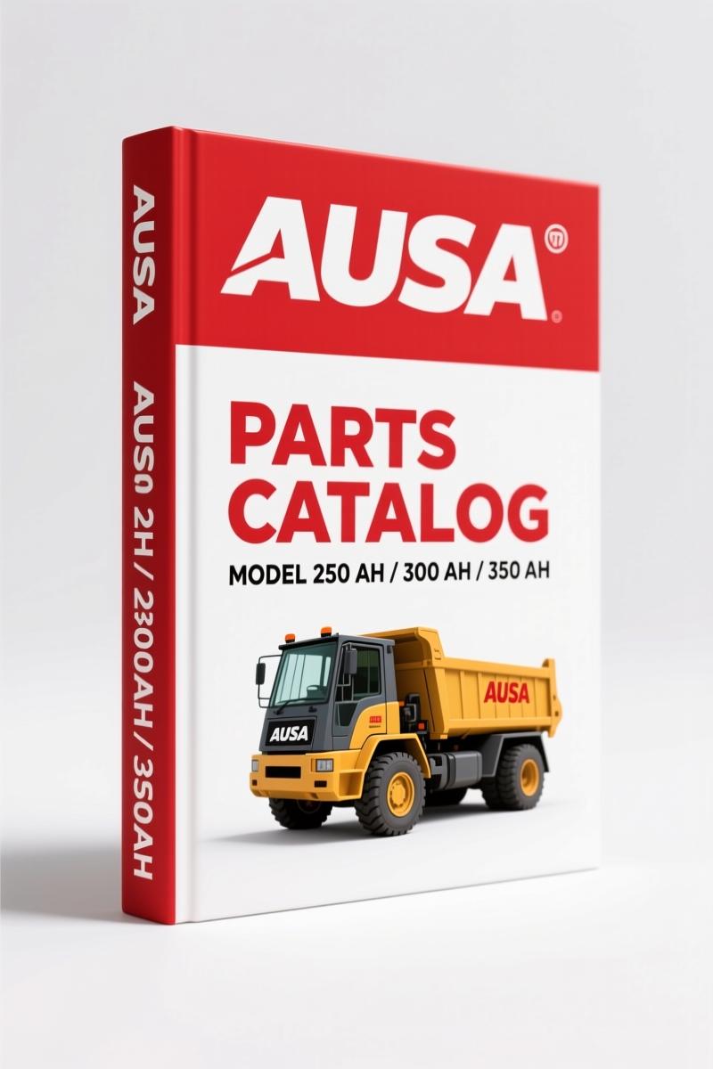 AUSA 250 AH-400 AH Parts Catalog – 78 Pages OEM