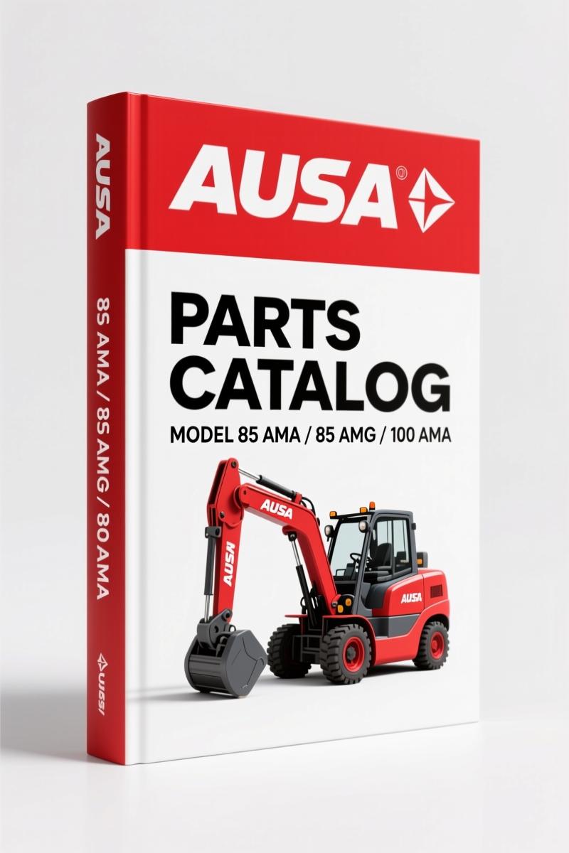 AUSA 85 AMA, 85 AMG, 100 AMA, 100 AMG, 120 AMA Parts Catalog – OEM Exploded-View Diagrams