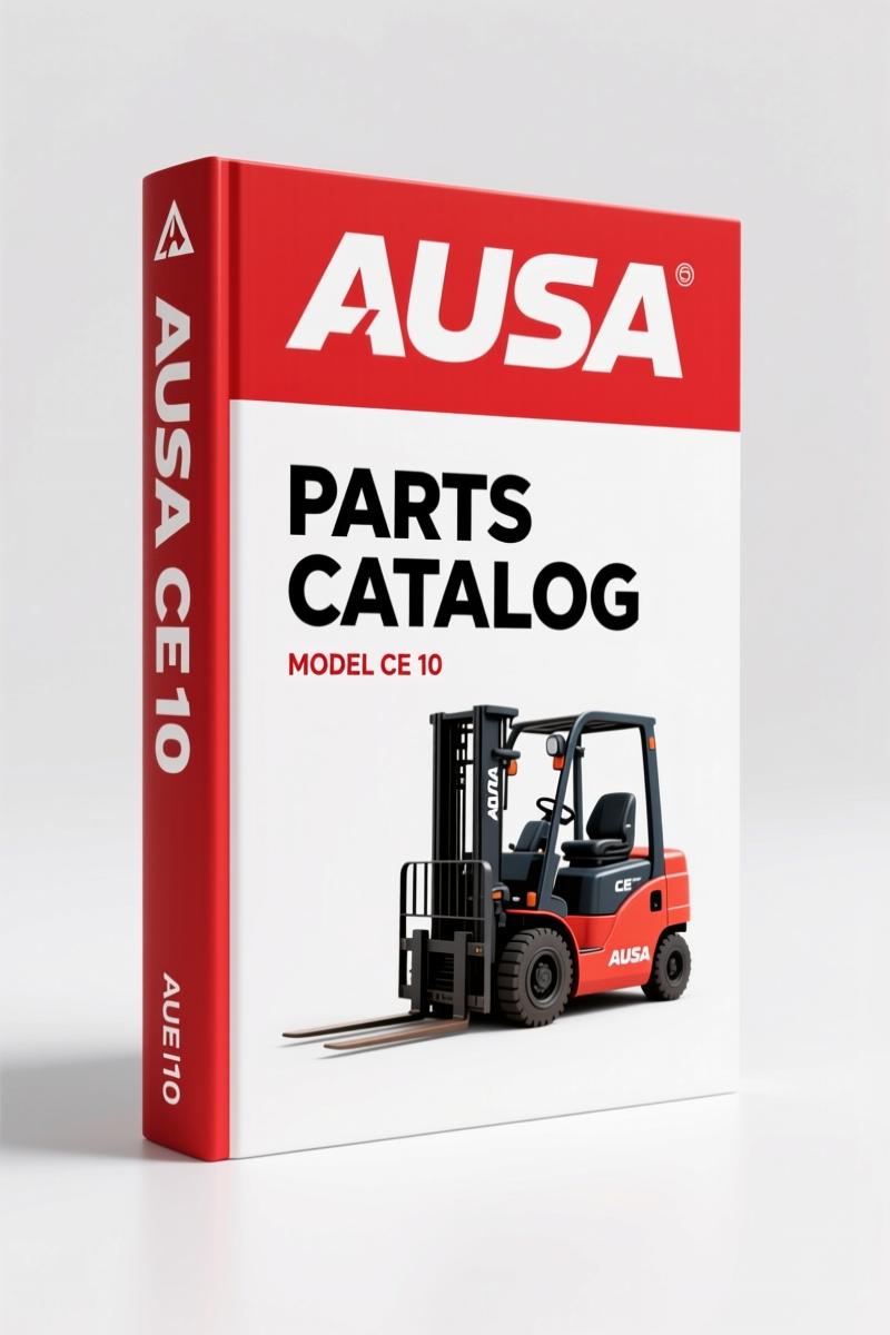 AUSA CE 10 Parts Catalog – 68 Pages of OEM Exploded Views