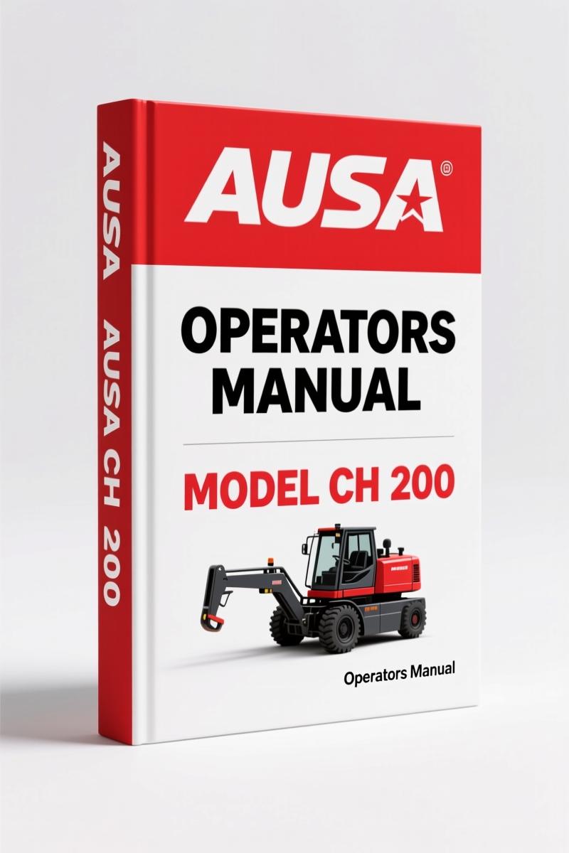 AUSA CH 200, CH 200 4x4, CH 250, CH 250 4x4 User Manual – 54 Pages