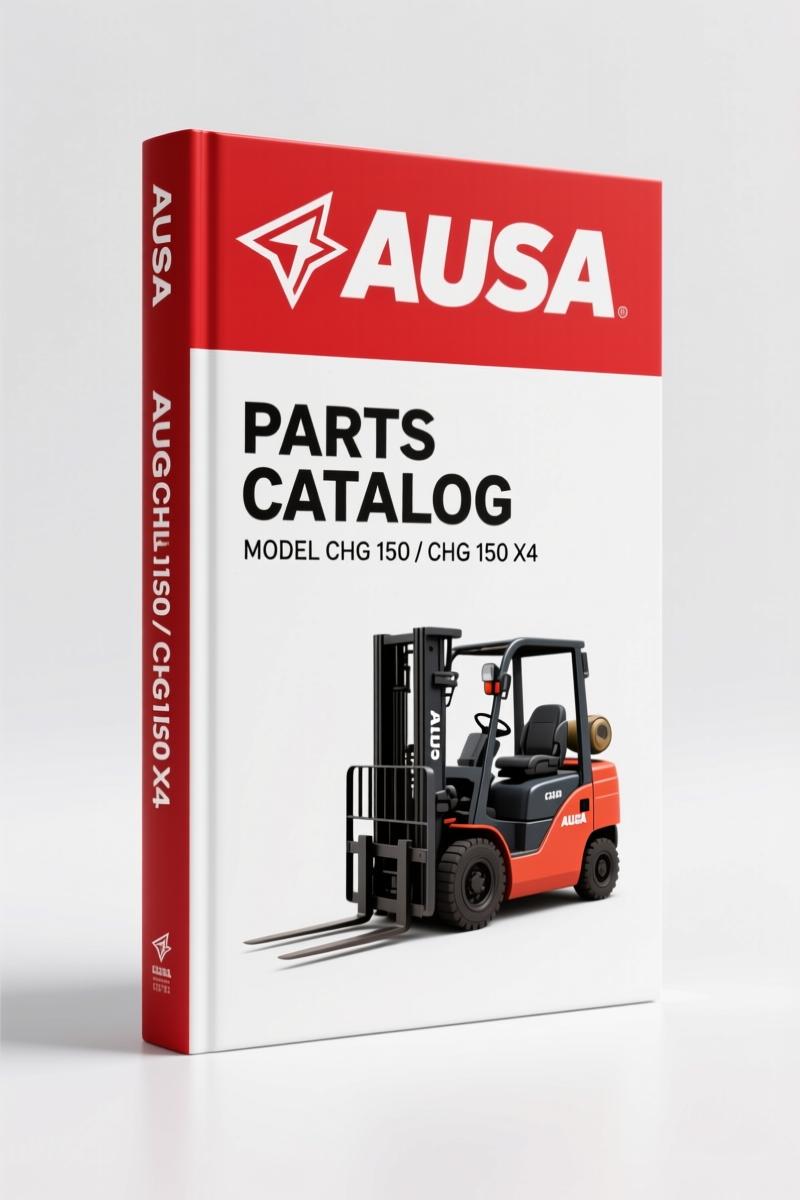 AUSA CHG 150, CHG 150 x4 2004 Parts Catalog – OEM Exploded Views