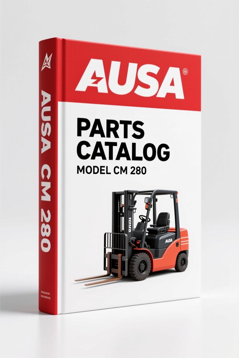 AUSA CM 280 Parts Catalog – OEM Exploded-View Diagrams & Part Numbers