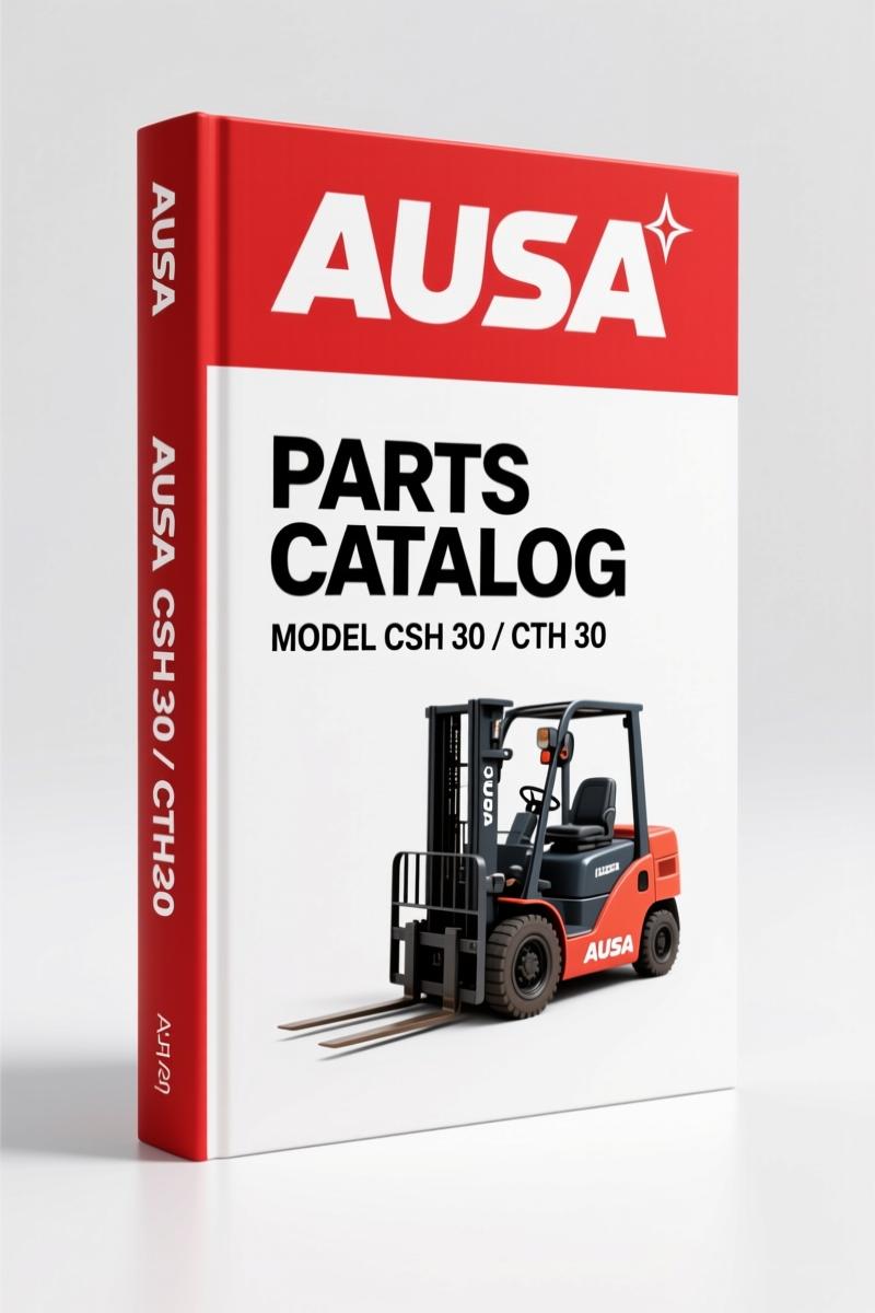 AUSA CSH 30, CTH 30 Parts Catalog – OEM Exploded Views