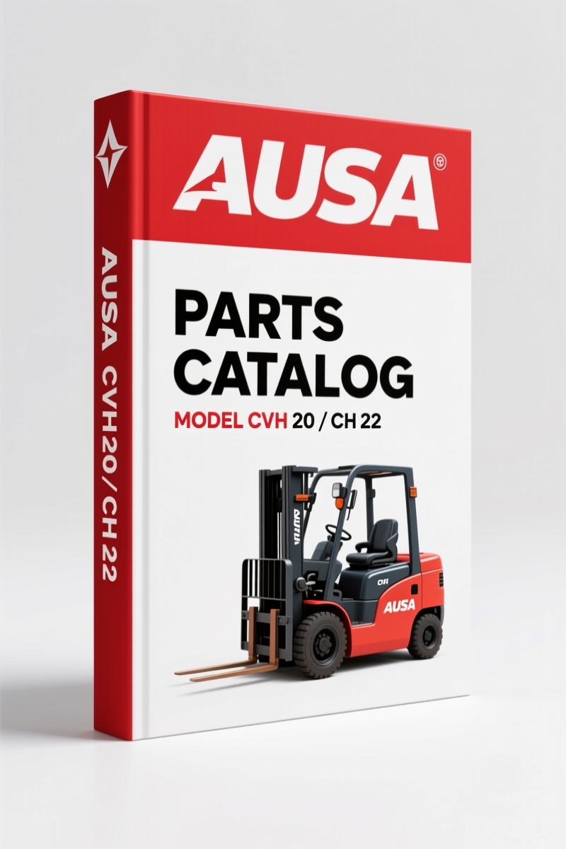 AUSA CVH 20, CH 22 Parts Catalog | OEM Exploded-View Diagrams