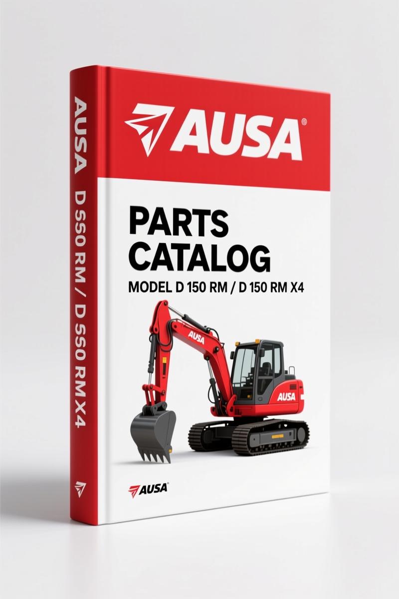 AUSA D 150 RM, D 150 RM X4 Parts Catalog – 147 Pages of OEM Exploded-View Data