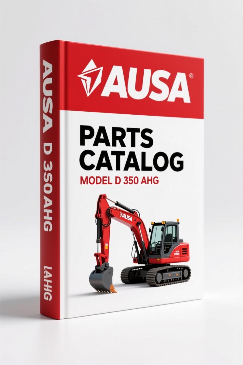 AUSA D 350 AHG Parts Catalog – OEM Exploded-View & Part Numbers
