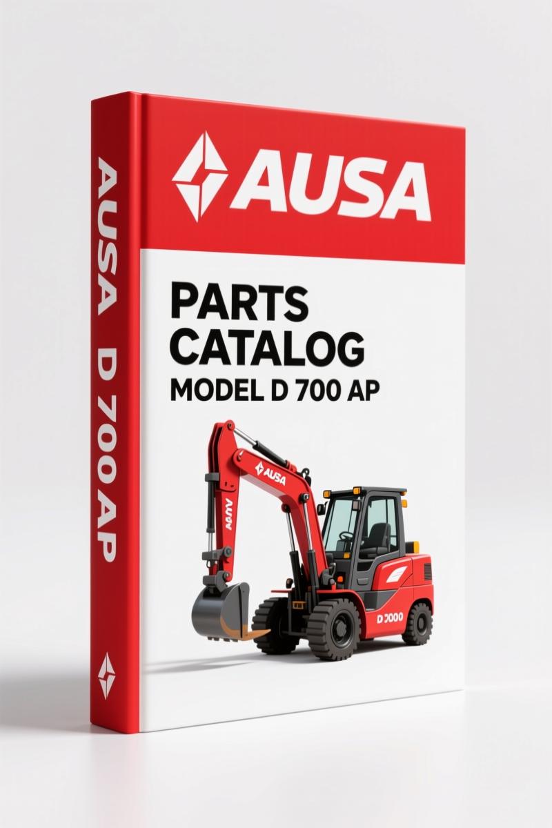 AUSA D 700 AP Parts Catalog – 153 Pages of OEM Exploded-View Diagrams & Part Numbers