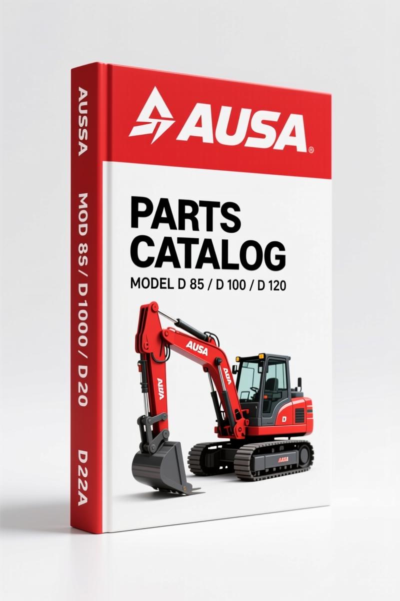AUSA D 85, AHA, AHG, 100, 120 Parts Catalog – OEM Exploded Views