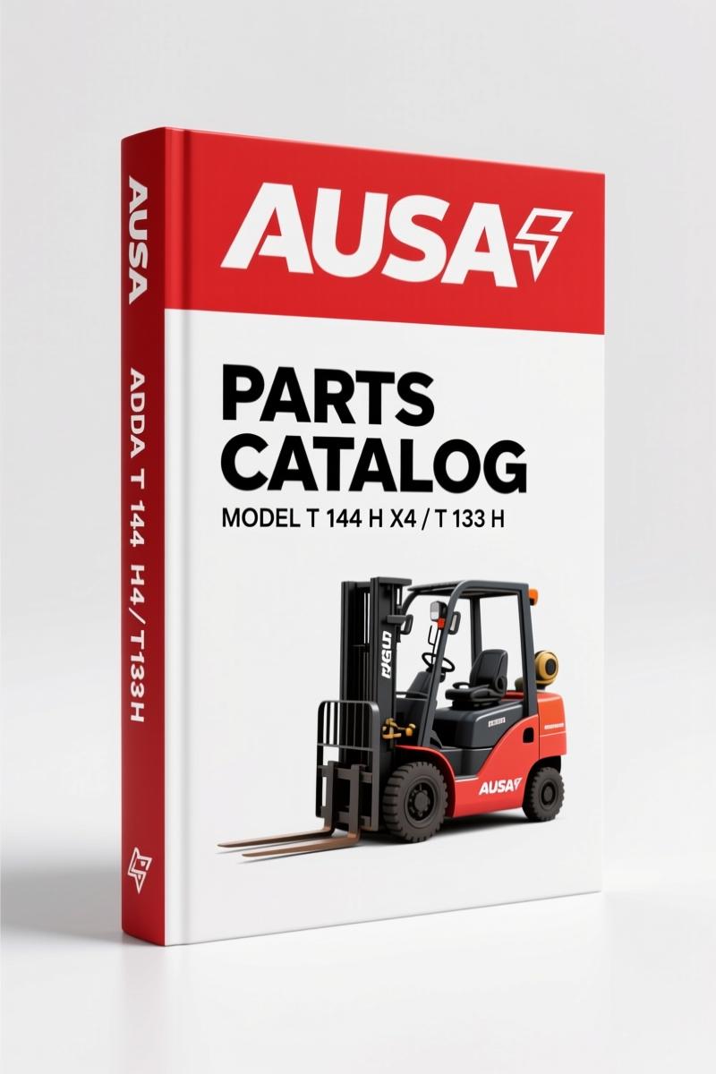 AUSA T 144 H X4, T 133 H Parts Catalog – 103 Pages OEM Exploded Views