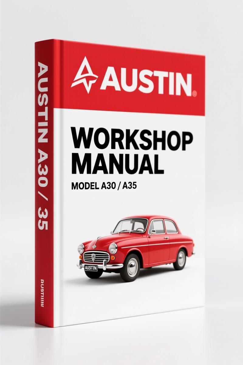 Austin A30, A35 Workshop Manual – 229 Pages of Factory Specs