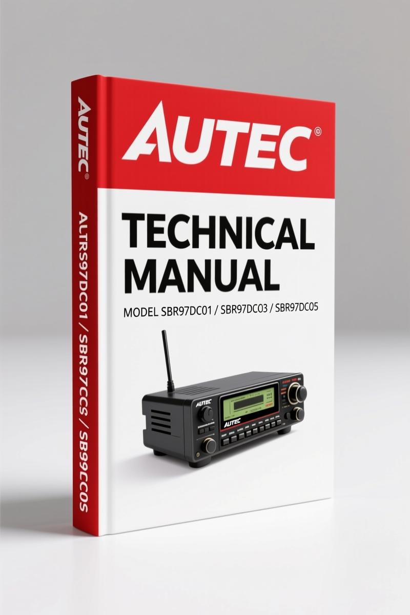 Autec SBR97DC01, SBR97DC03, SBR97DC05, SBR97AC01, SBR97AC02 Technical Manual – 15 Pages