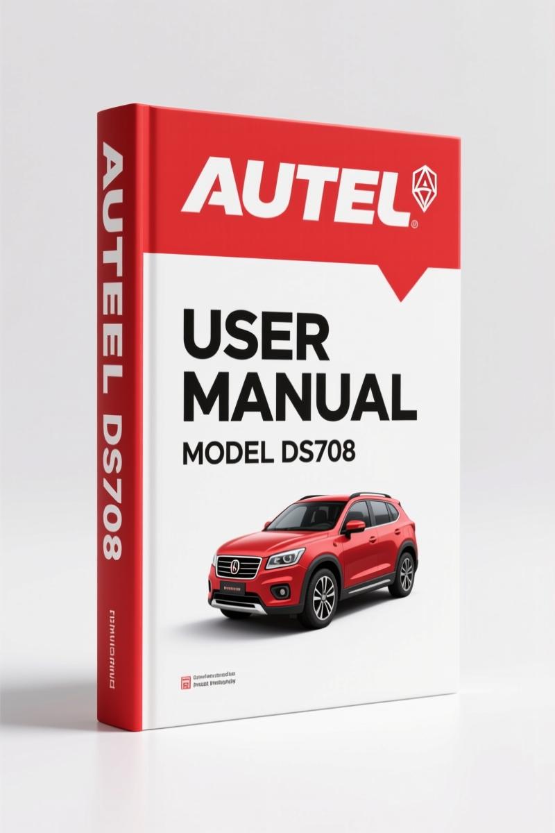 Autel DS708 User Manual – Factory Specs for Diagnostic Tool Operation