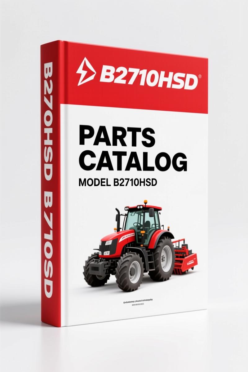 B2710hsd B2710HSD Parts Catalog – 451-Page OEM Exploded-View Index
