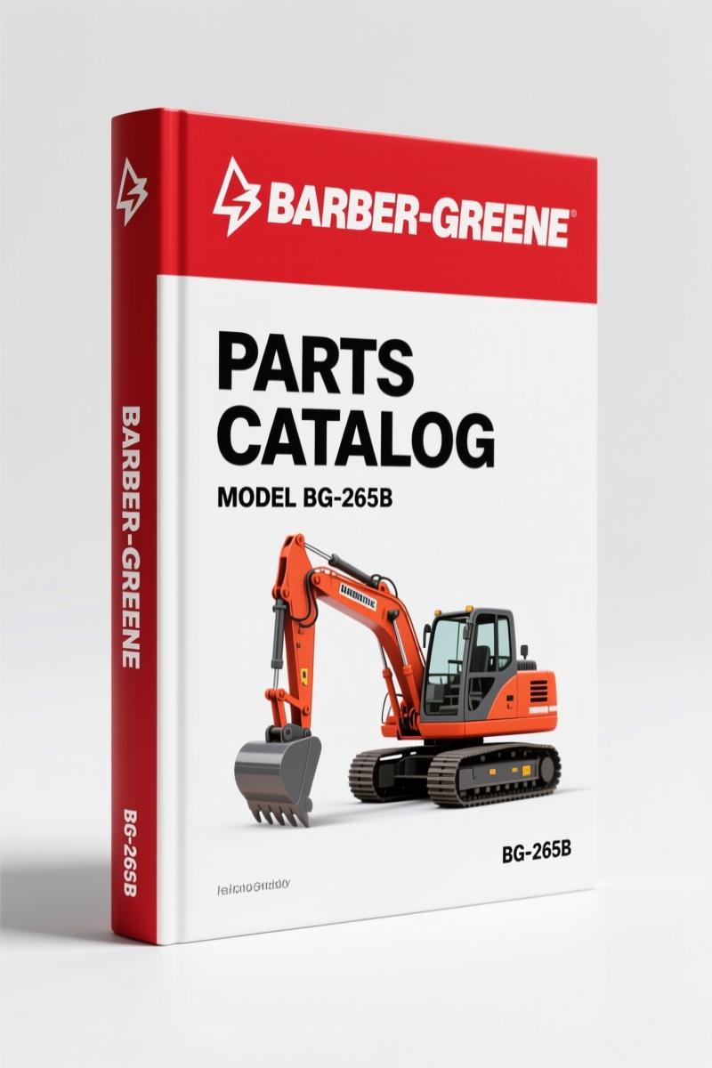 Barber-greene BG-265B Parts Catalog – 378 Pages of Factory Part Numbers