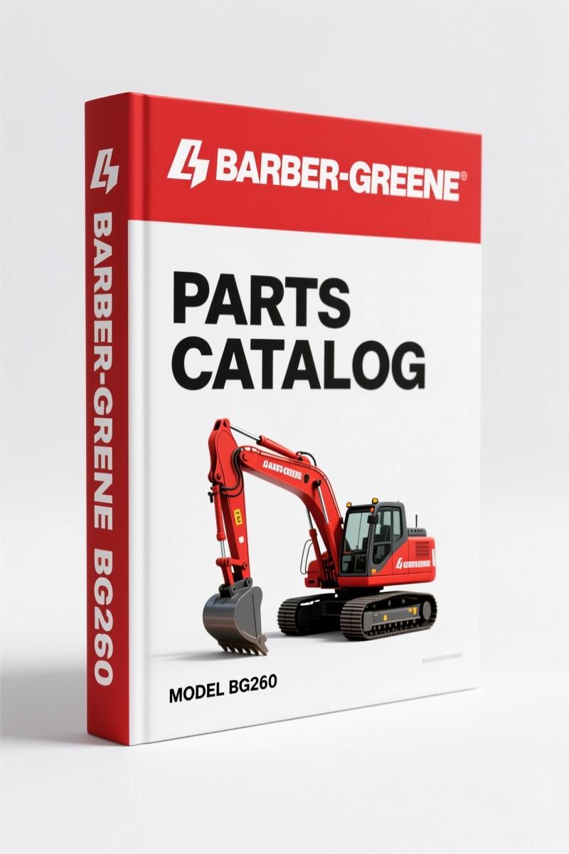 Barber-greene BG260 Parts Catalog – OEM Specs