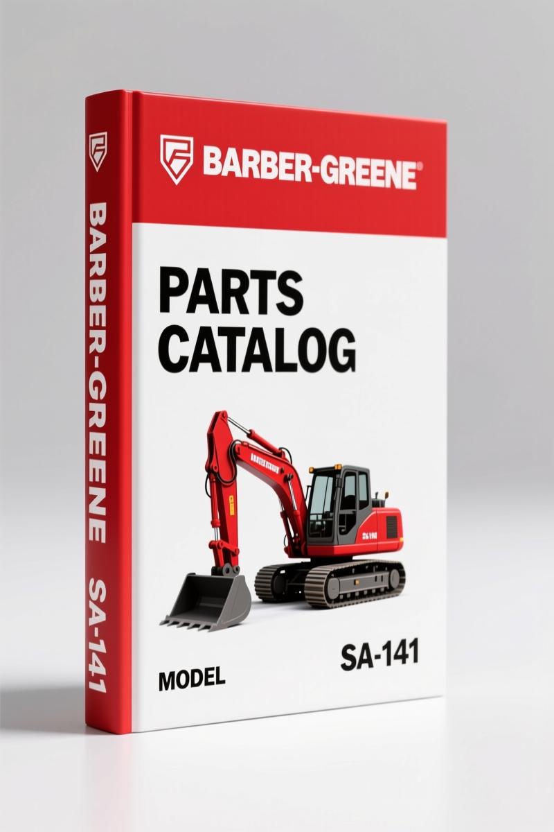 Barber-greene SA-141 Parts Catalog – OEM Specs for Asphalt Paver