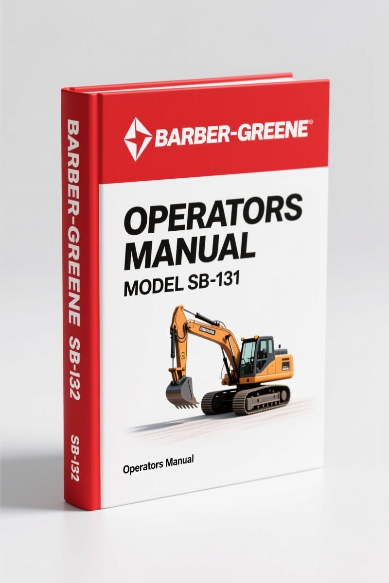 Barber Greene SB-131 Parts Catalog – OEM Specs for Asphalt Pavers