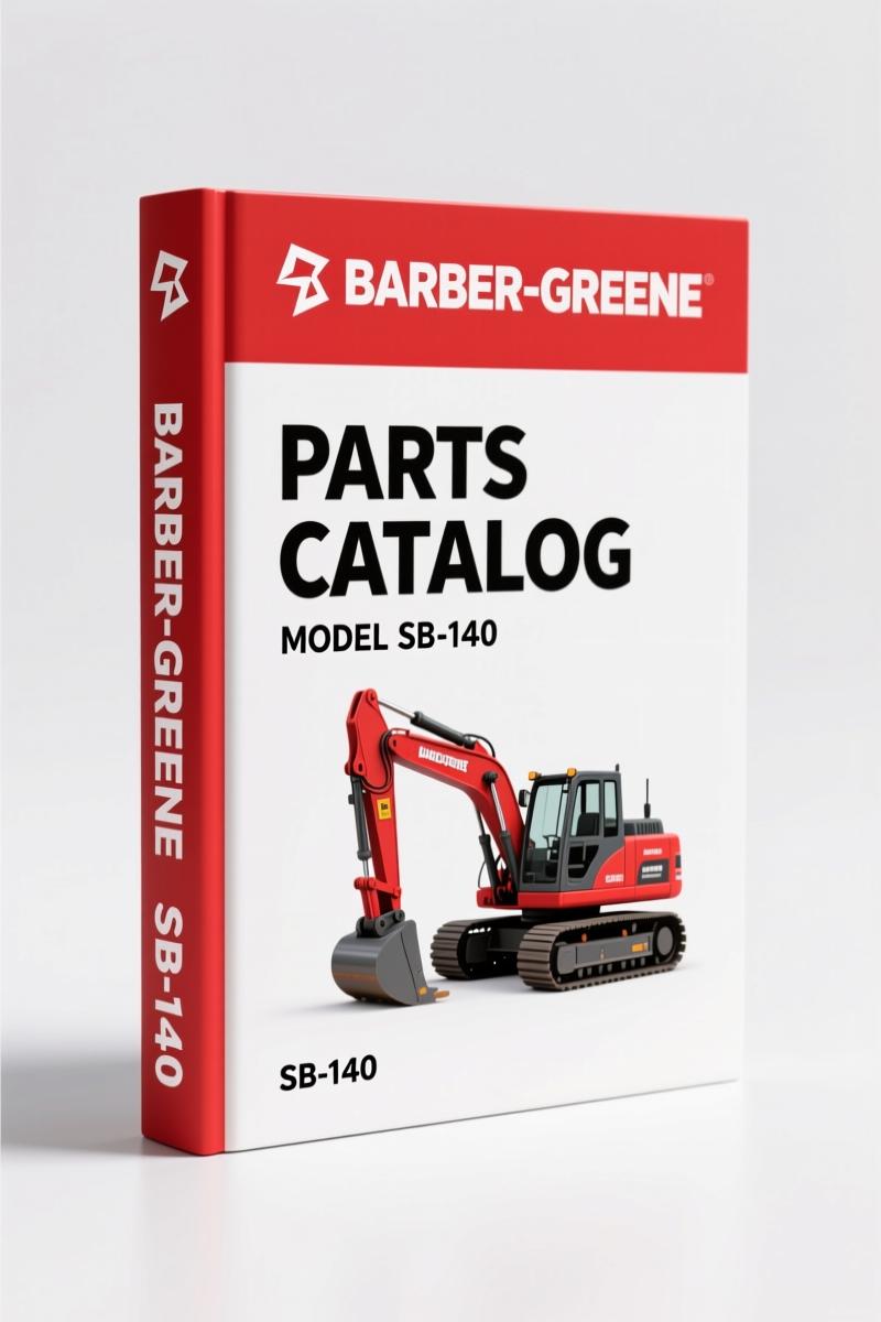 Barber-greene SB-140 1995 Parts Catalog – OEM Part Numbers