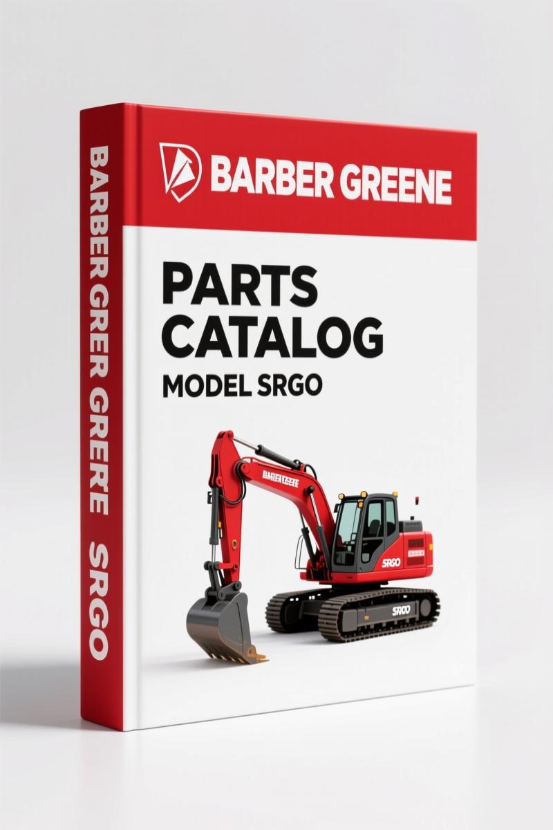 Barber Greene SRGO 1983 Parts Catalog – OEM Specs for Extendamat Screed