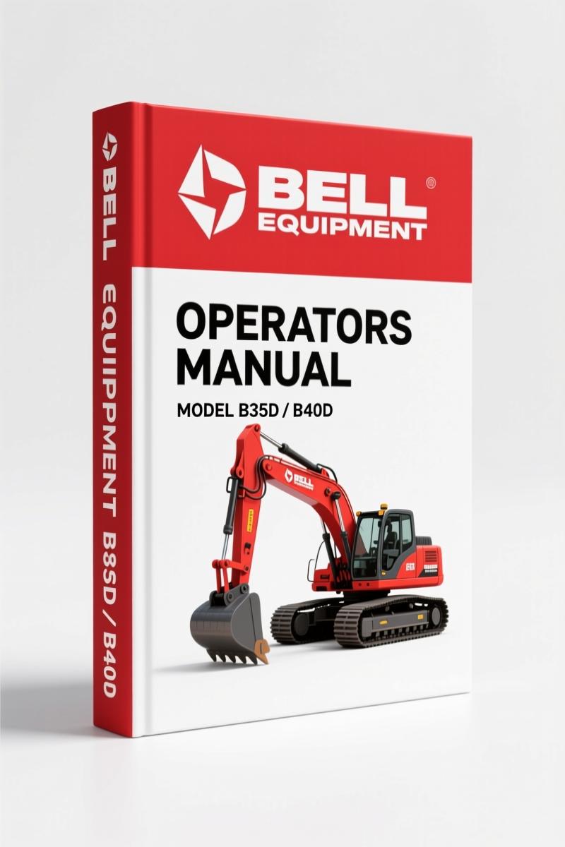 BELL Equipment B35D, B40D Operators Manual – 453 Pages