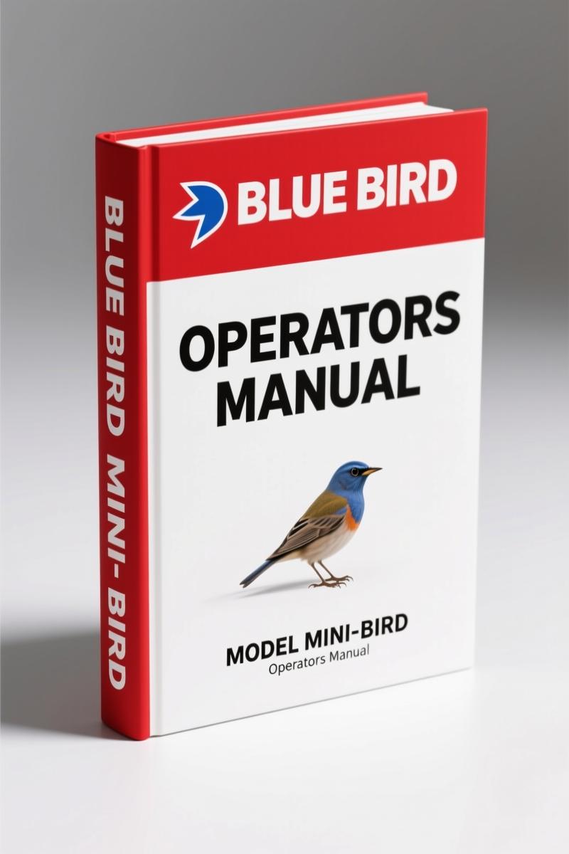Blue Bird Mini-Bird Operators Manual – Factory Operator Documentation