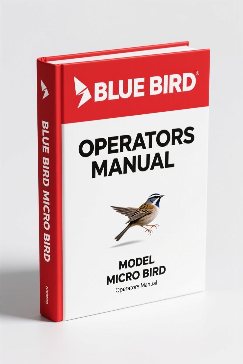 Blue Bird Micro Bird Operators Manual – 43 Pages