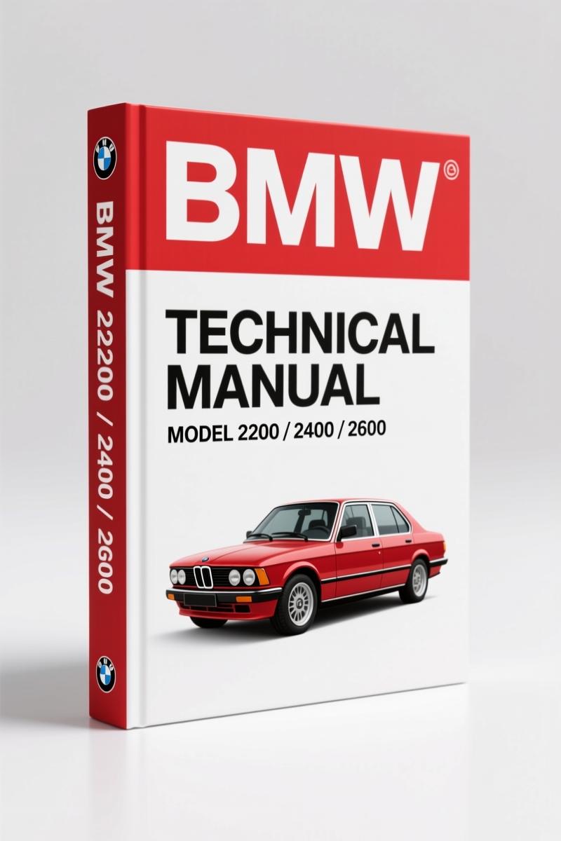 BMW 2200, 2400, 2600, 3500, 3700 1993 Technical Manual – Factory Specs