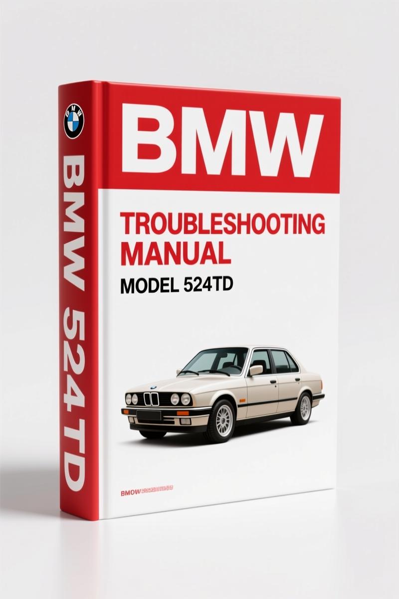 BMW 524TD 1986 Troubleshooting Manual – Factory Electrical Diagnostics