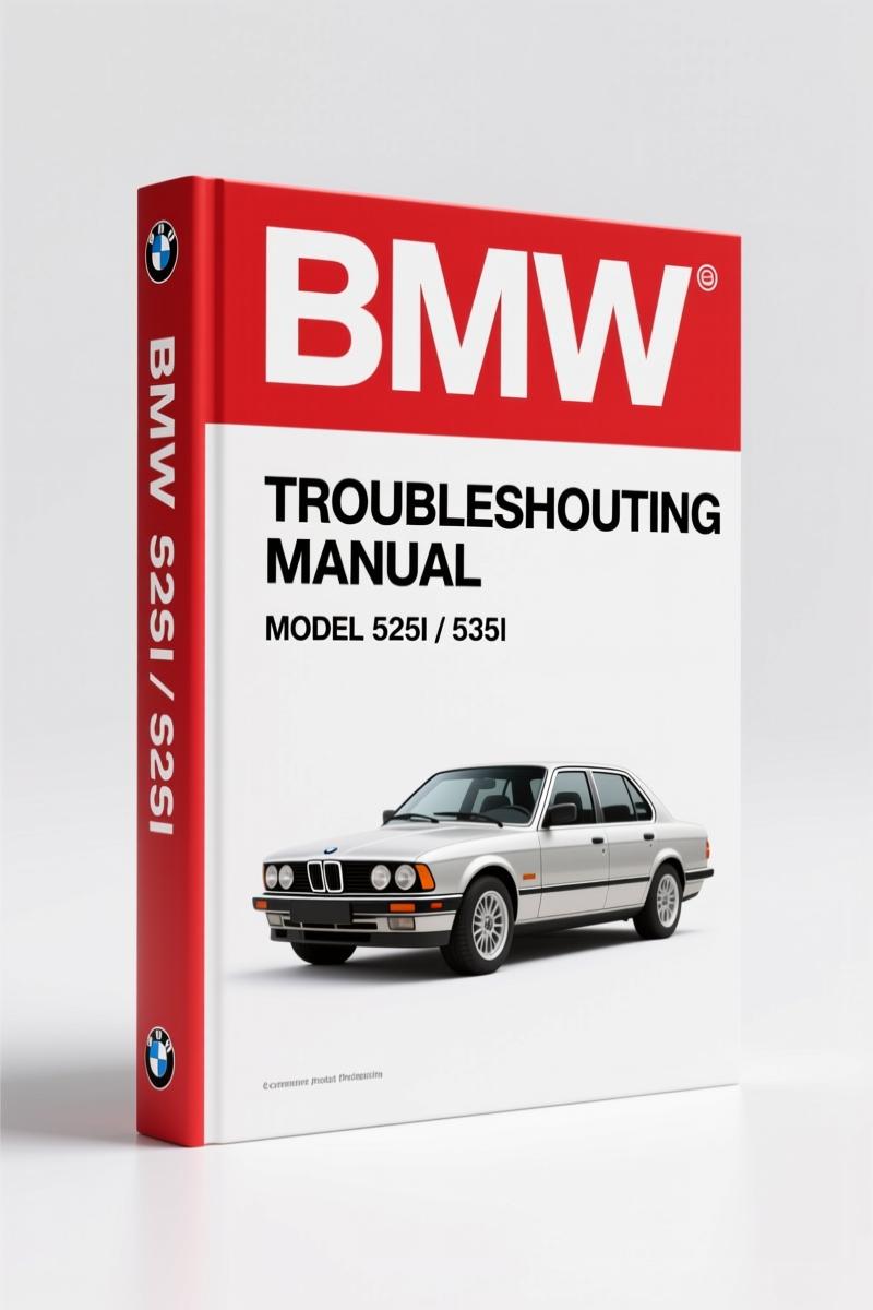 BMW 525i, 535i 1989 Troubleshooting Manual – 334 Pages