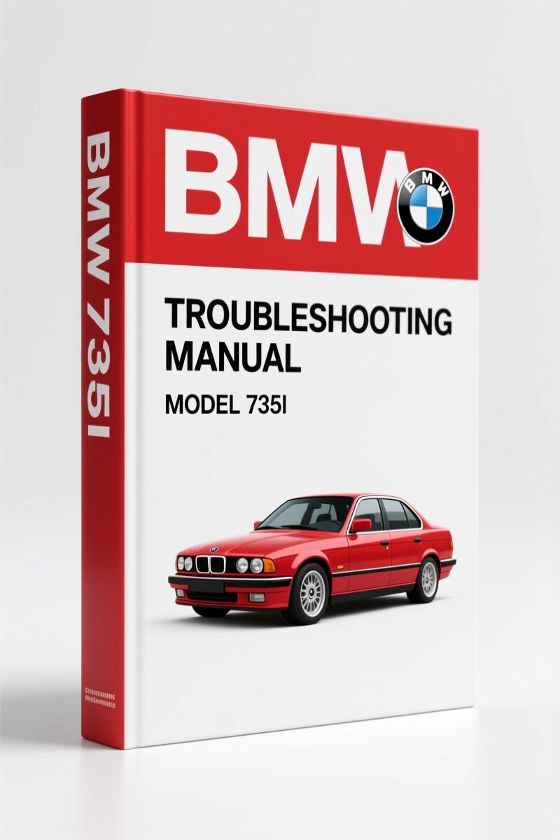 BMW 735i 1986 Troubleshooting Manual – Factory Electrical Diagnostics