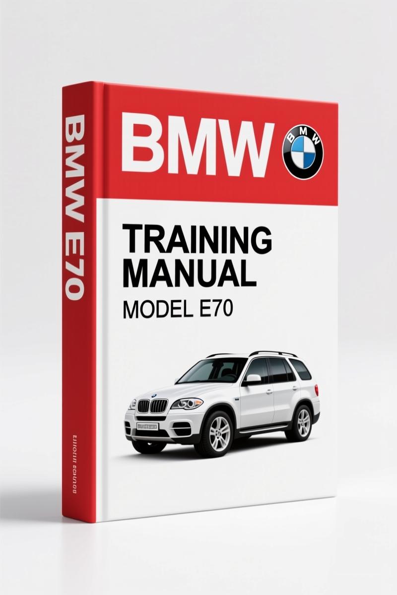 BMW E70 2006 Training Manual cover - Car Access System