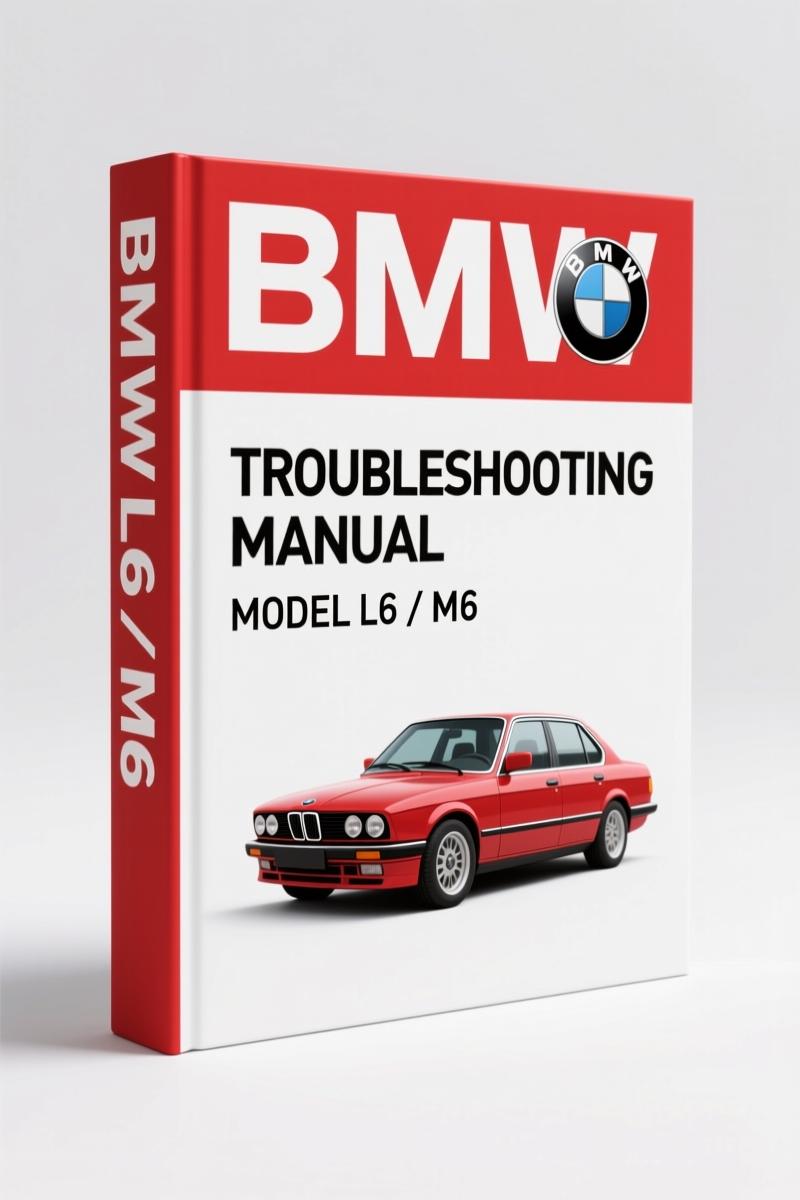 BMW L6, M6 1987 Troubleshooting Manual – Factory Electrical Diagnostics