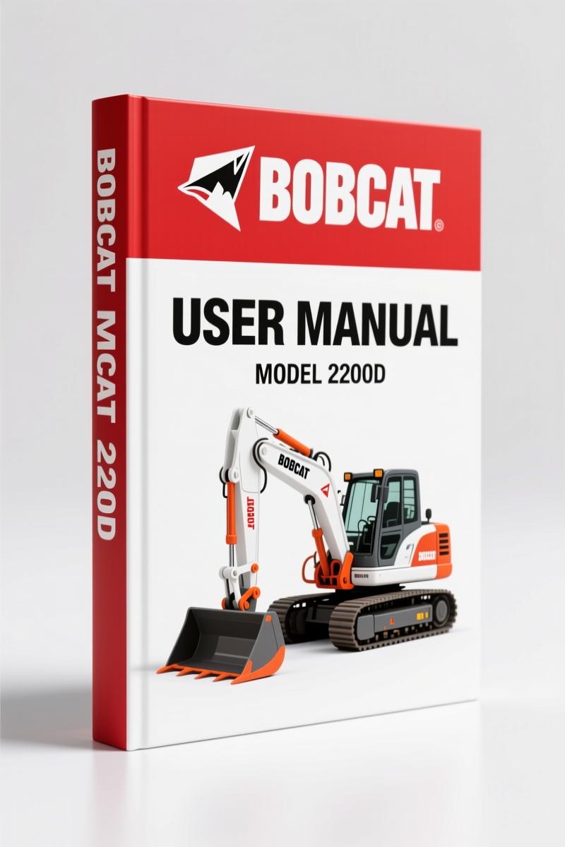 Bobcat 2200D 2005 Service Manual – OEM Factory Specifications & Maintenance