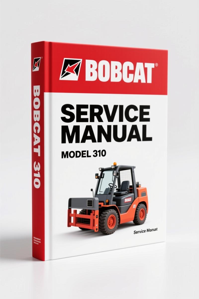 Bobcat 310, 313 1982 Service Manual – Factory Repair Procedures for Skid-Steer Loaders