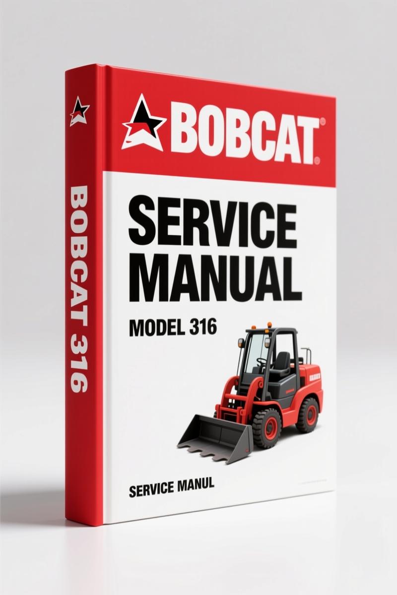 Bobcat 316 2006 Service Manual – Factory Specs for Excavator