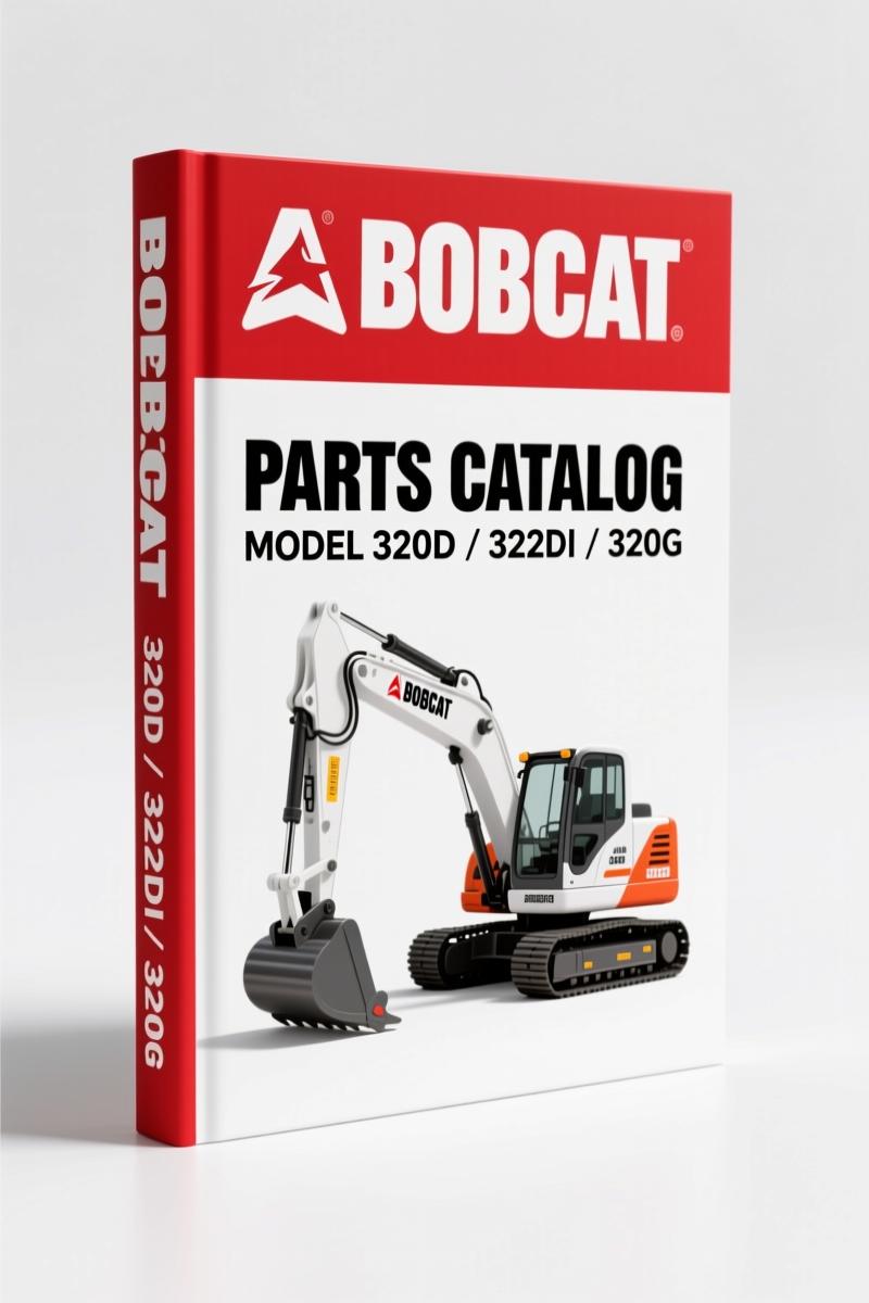 Bobcat 320D, 322Di, 320G, 322G Parts Catalog – 115-Page OEM Index