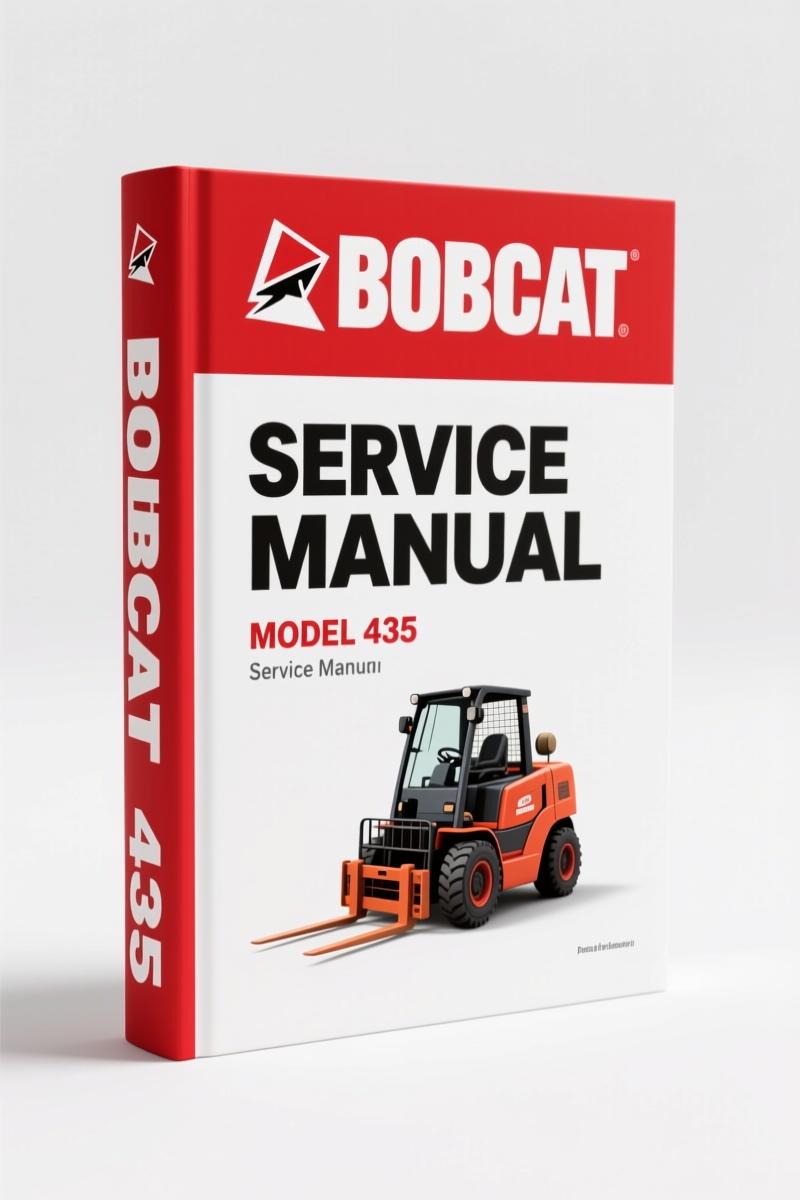 Bobcat 435 2008 Service Manual – 1194 Pages OEM Specs