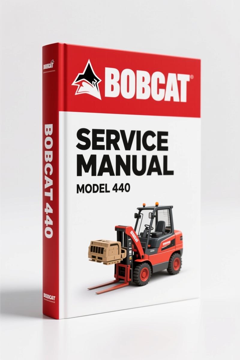 Bobcat 440, 443, 443B 1995 Service Manual – OEM Factory Specs