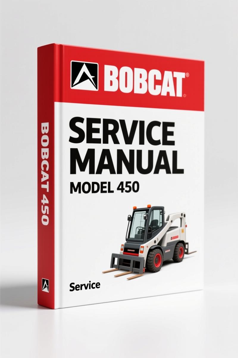 Bobcat 453, 450 1996 Service Manual – Factory Specs for Skid-Steer Loaders
