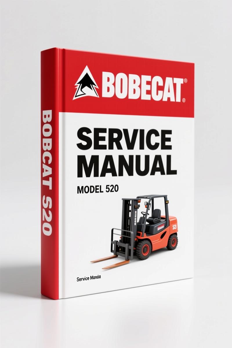 Bobcat 520, 530, 533 1987 Service Manual – Factory Specs for Hydraulic, Hydrostatic, Electrical Systems