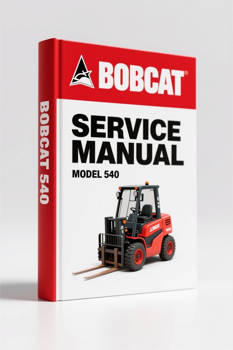 Bobcat 540, 543 1981 Service Manual – OEM Specs & 252 Pages