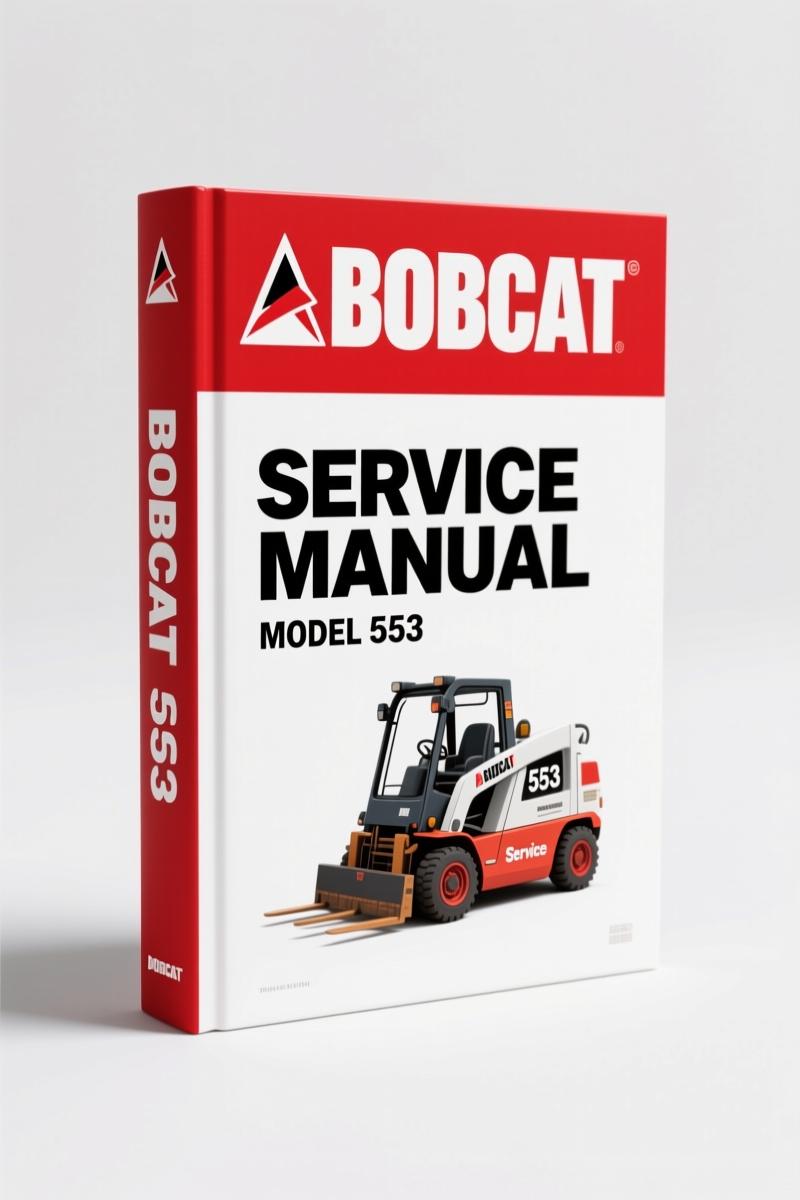 Bobcat 553 1995 Service Manual – 304 Pages Factory Specs