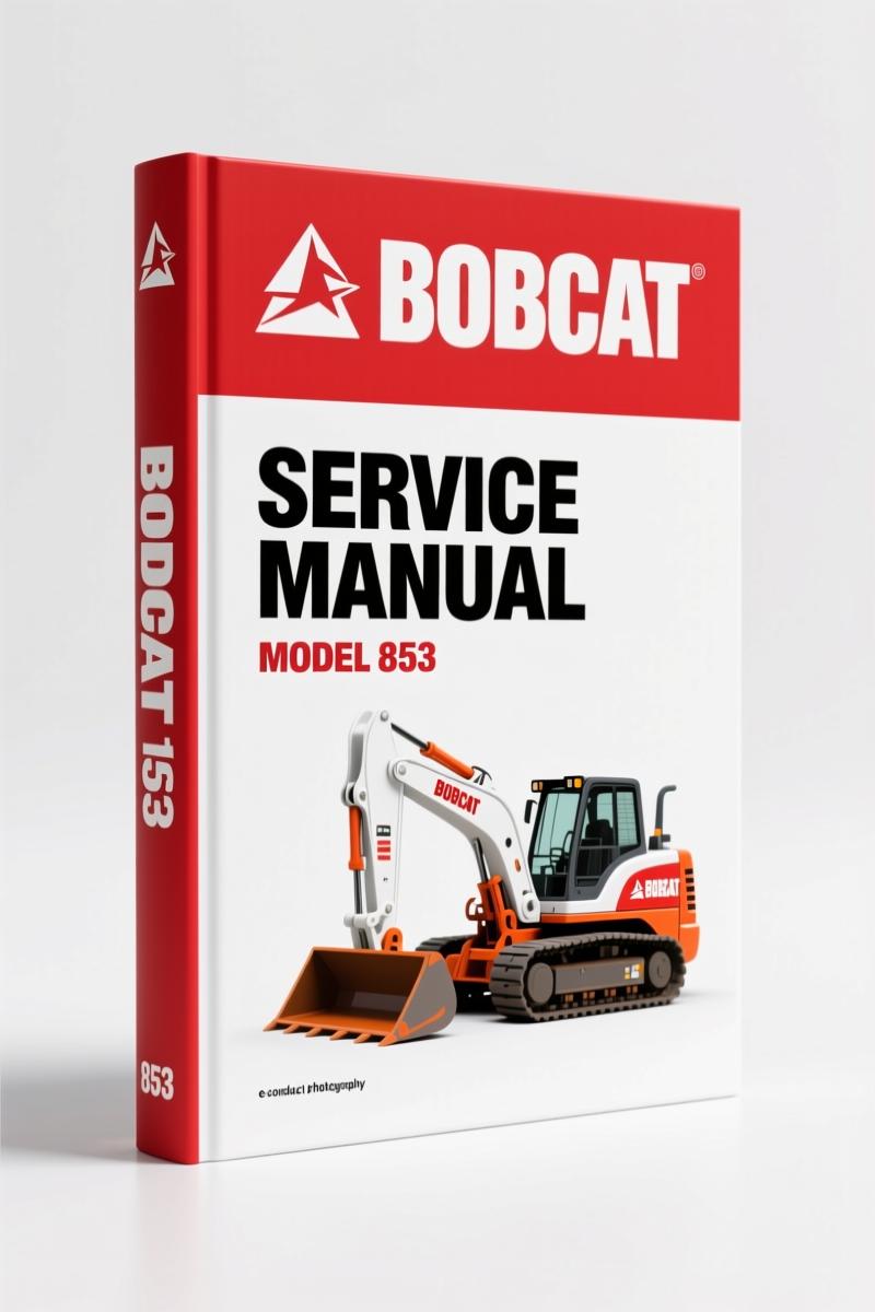 Bobcat 853 1997 Operators Manual – OEM Factory Specs